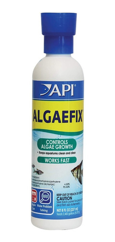 Algaefix 237ml 8 Oz Api Anti Algas Acuario Plantado Plantas