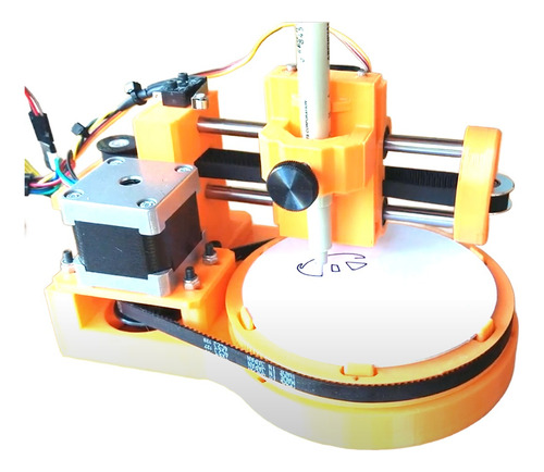 Robot Cnc De Dibujo Robótica De Cinemática Polar Usb Arduino
