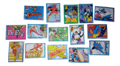 Figuritas Super Amigos De 1985 Pak Por 15 Super Amigos Cromy (Usado)