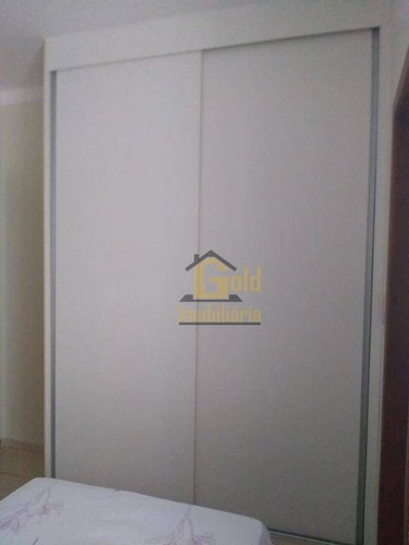 Apartamento Com 2 Dormitórios À Venda, 72 M² Por R$ 307.000 - Jardim Botânico - Ribeirão Preto/sp - Ap2814