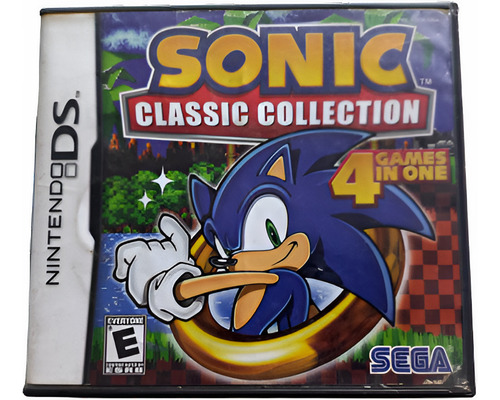 Sonic Classic Collection 4 Em 1 Original Nintendo Ds (Usado)