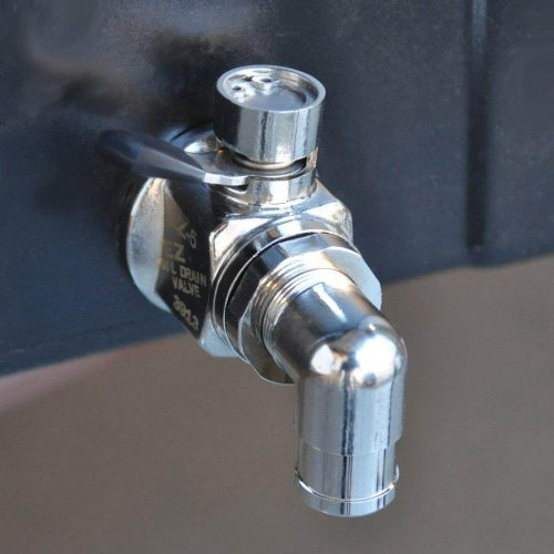 Ez (l-002) Silver Large 90 Degree Hose End