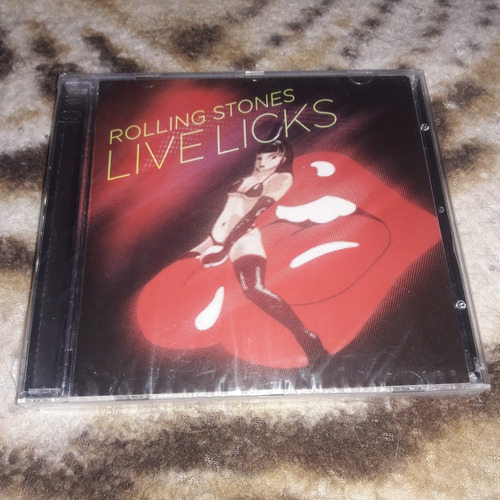 Cd Nacional De The Rolling Stones-live Licks-doble-nuevo