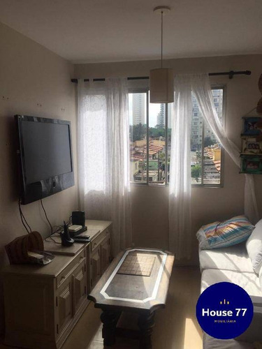 Imagem 3 de 13 de Apartamento Com 2 Dormitórios À Venda, 70 M² - Campo Belo Em 70 Metros - Ap24664