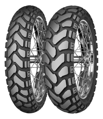 Pneus Mitas E-07 + Plus 90/90-21 140/80-18 Tenere 250 600