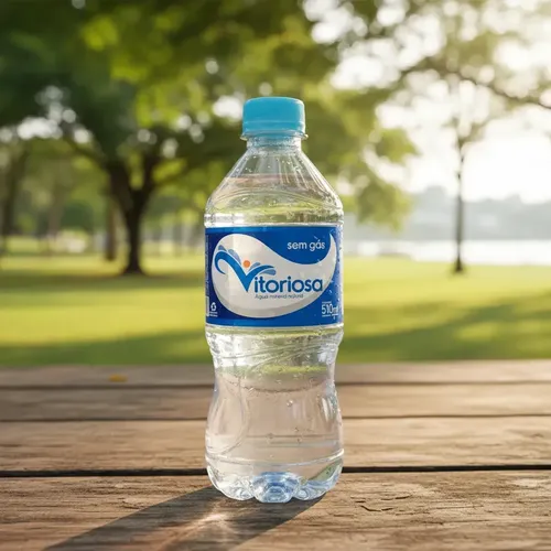 Água Mineral Vitoriosa 510ml Sem Gás - Fardo 12 Unidades ...