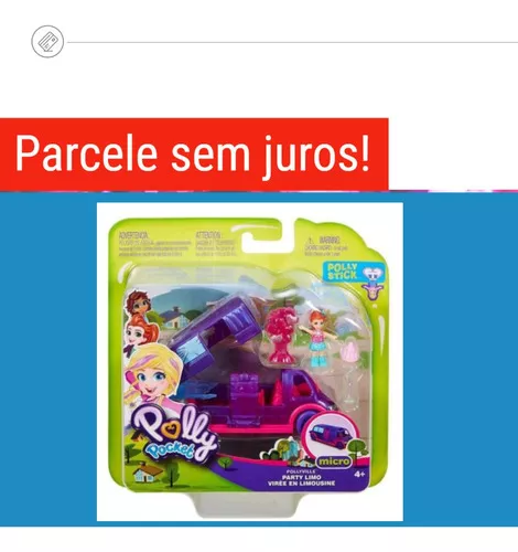 Polly Pocket Carro de Sorvete Pollyville - Mattel