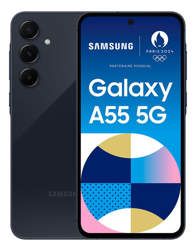 Samsung Galaxy A55 5g (256x8) Negro - 6 Cuotas Sin Intereses