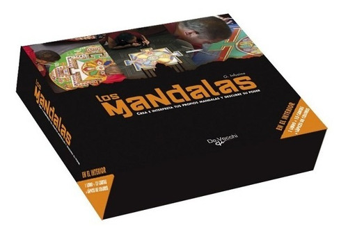 Los Mandalas (libro+cartas+lapices Colores)