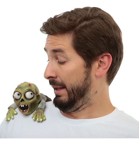 Muñeco Para Hombro De Zombie Complemento Halloween Disfraz