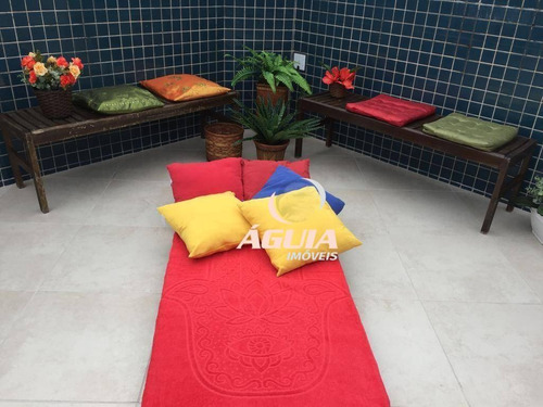 Imagem 28 de 30 de Cobertura Com 3 Dormitórios À Venda, 167 M² Por R$ 470.000,00 - Jardim Tejereba - Guarujá/sp - Co1024