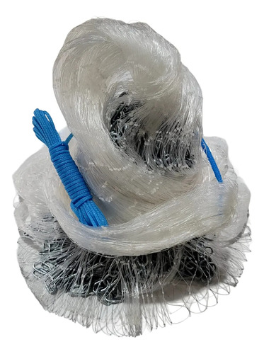 Tarrafa Corrente Malha 8 Fio 0,50mm 25mts Circunferência