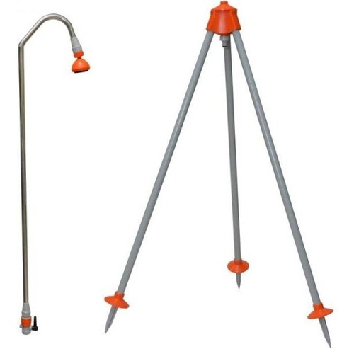 Ducha Con Tripode Para Jardin Siroflex Italia 4765 Aquaflex