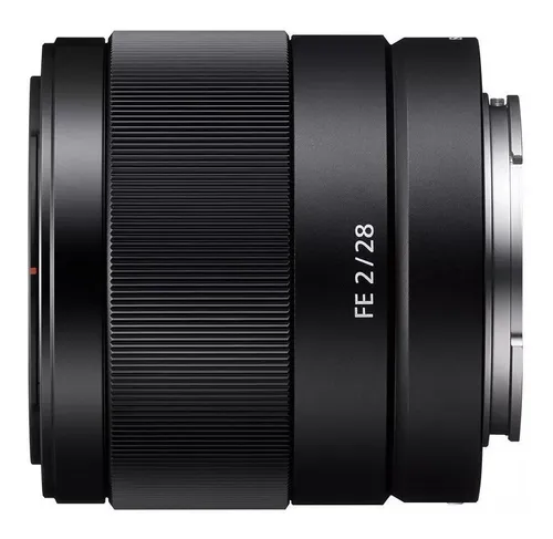 Lente Objetivo Gran Angular Sony 28mm F2 Sel28f20 Full Frame