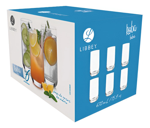 Set De 6 Vasos Koba
