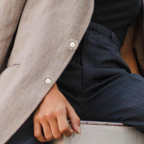 Botones Decorativos Para Ropa De Mujer, 10 Unidades: Aleació