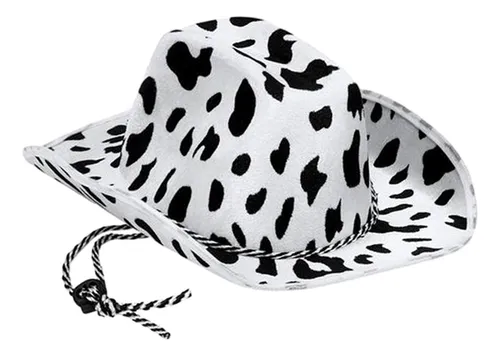 Sombrero De Vaquero Con Estampado De Vaca Sombrero De
