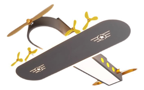 Lámpara De Techo Para Dormitorio Infantil Creative Aircraft