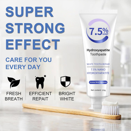 Pasta De Dientes Kehoo Hydroxyapatite 7.5% Esmalte Protectio