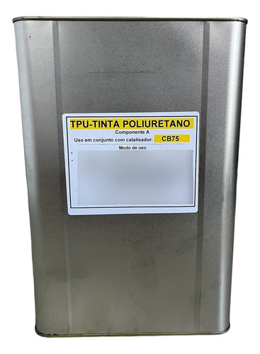 Tinta Pu Poliuretano - Kits Com 18 L - Azul Segurança
