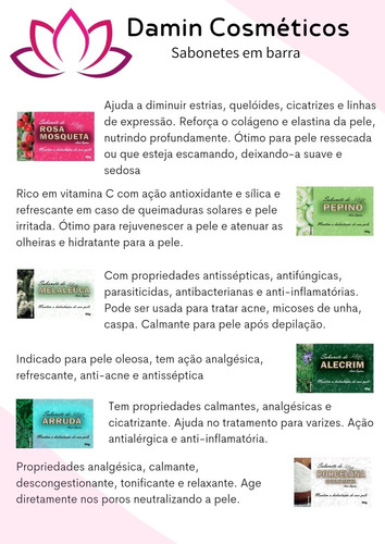 Imagem 3 de 5 de Sabonete De Barbatimão - Kit 12 Unidades