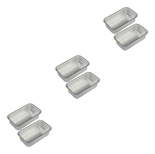 Molde Para Hornear Pan, Caja De Tostadas, 6 Unidades