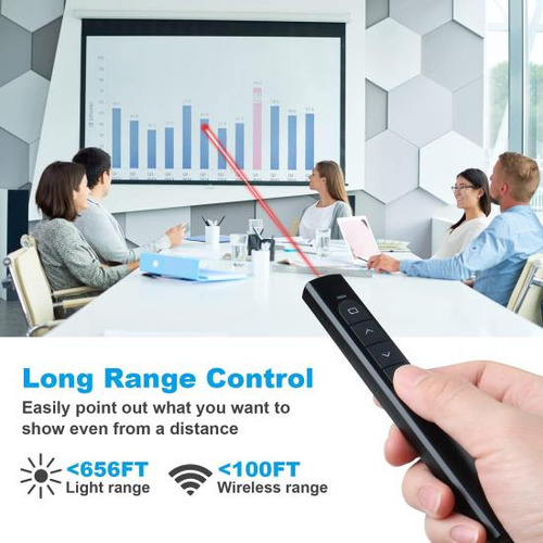 Control Remoto De Presentador Inalámbrico, Control De Presen