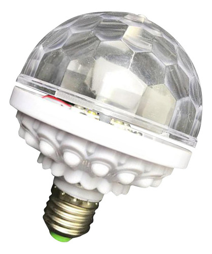 4 X 3-4pack 6w E27 Rotação Auto Bola De Cristal 4 Pcs