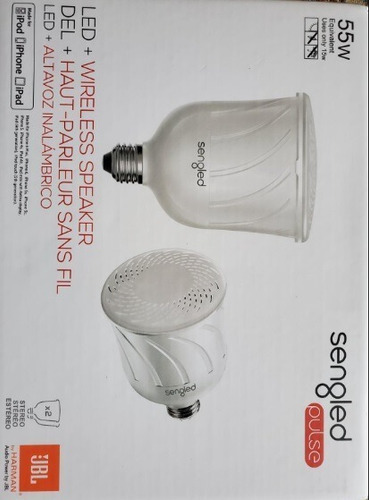 Par De Focos Led, Dimmable, Con Bocinas Jbl Bluetooth,
