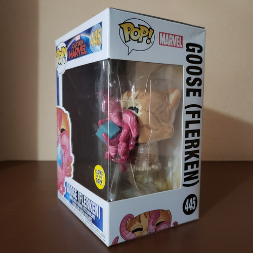 Funko Pop! Marvel Captain Marvel Goose Flerken Gitd #445 (Usado)