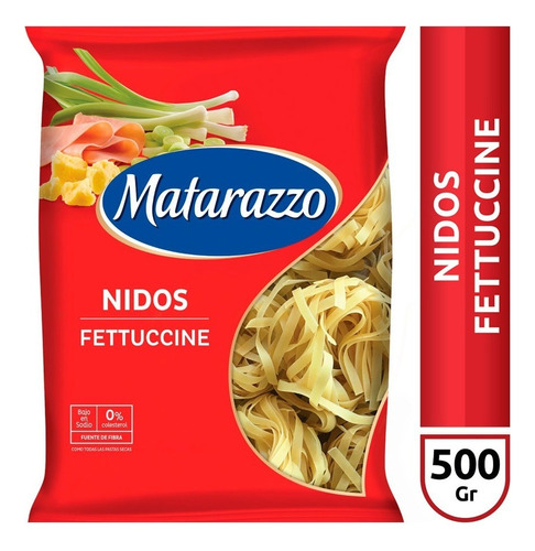 Fideos Nido Fettuccine Matarazzo X 500 Gr