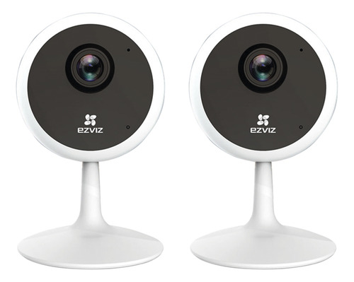 Kit Video Vigilancia 2 Cámara Ip Ezviz 2mp Detección De Movimiento Audio De Dos Vías Cs-c1c