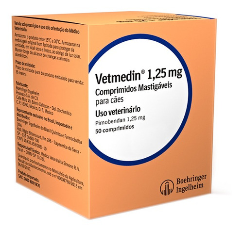 Vetmedin 1,25mg