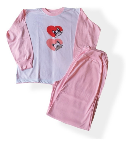 Pijama De Niña Talla 10 Rosado