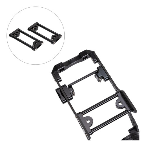 2x Marco De Chasis De Coche Rc Para Axial Scx10 90022 90027