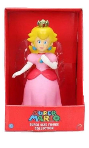 Boneca Princesa Peach Princess Super Mario Bros 20 Cm