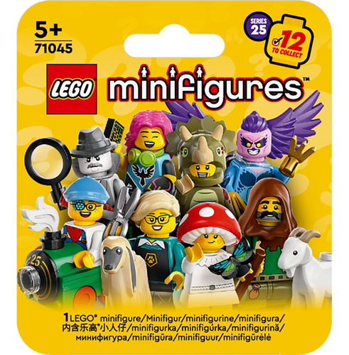 Lego Series 25 71045 Minifigura Surpresa Lacrada Quantidade de peças 12