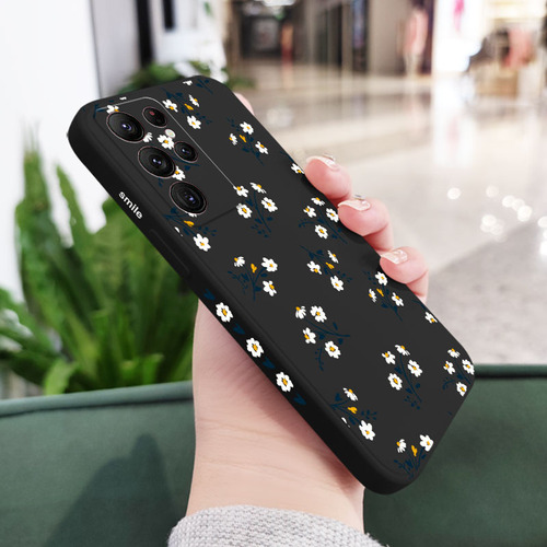 Funda De Teléfono Flowers Para Samsung Galaxy S23 S22 S21 S2