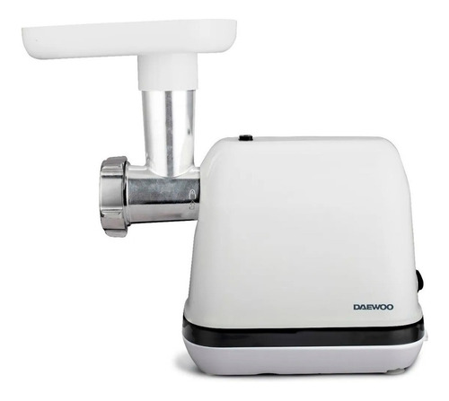 Imagen 2 de 6 de Picadora De Carne Daewoo 1200w 3 Discos Acero Inox - Embutid