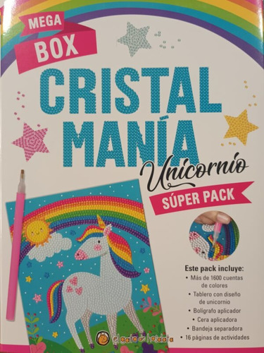 * Mega Box Cristal Mania Unicornio * Super Pack