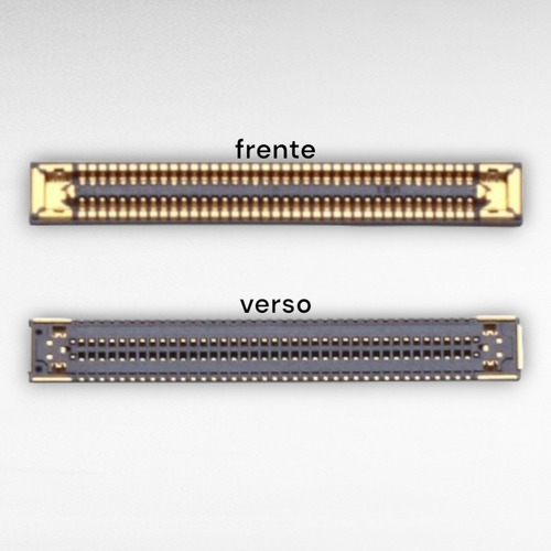 Conector Fpc Placa Samsung A33 A42 A52 A53 78 Pinos Kit 5 Un