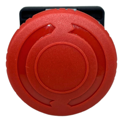 Botão Emergência Cogumelo Trava Vermelho 1 22mm Metalte