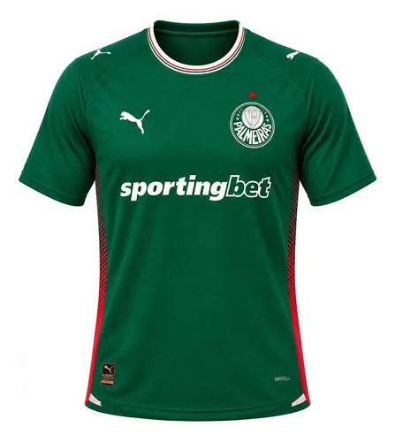 Camisa Palmeiras 2026/27 Masculina Jogo Torcedor
