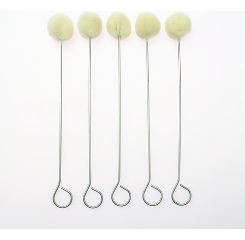 100 Pcs Cepillo De Material Cuero Artesanal De Tinte Dauber