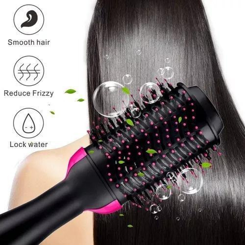 Modelagem Profissional: Escova Secadora Alisadora Modeladora
