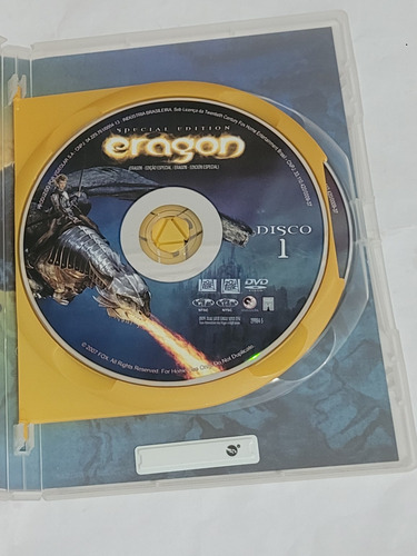 Dvd Filme Eragon 2006 - Edição Especial Dvd Duplo (Usado)