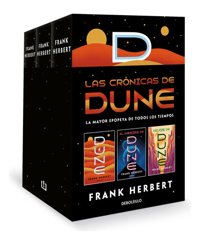 Pack Las Crónicas De Dune 1, 2 Y 3 - Frank Herbert