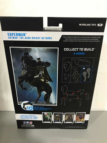 Superman Dark Knight Returns Mcfarlane Toys Dc Build Batman