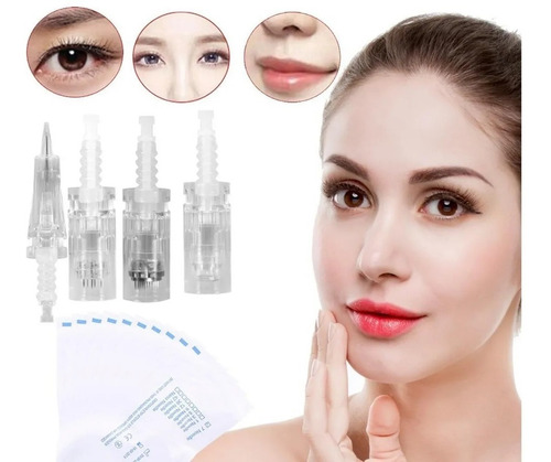 Pack X5 Agujas Dermapen Cartucho Pin 36 Micro Agujas Calidad