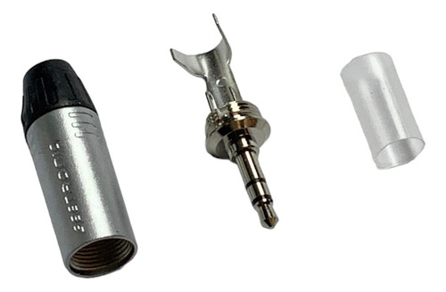 Combo 10 Ficha Conector Seetronic Mini Plug Stereo 3,5 Audio